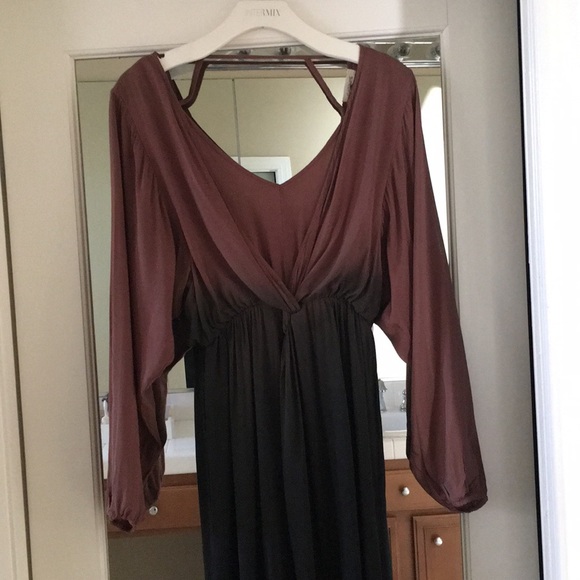 Ombré High-Low Dress - Picture 2 of 6